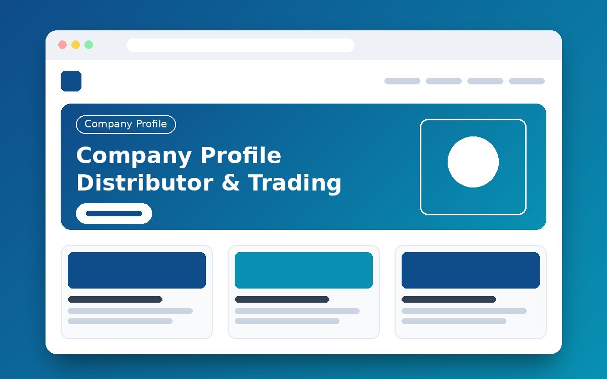 Company Profile Distributor & Trading